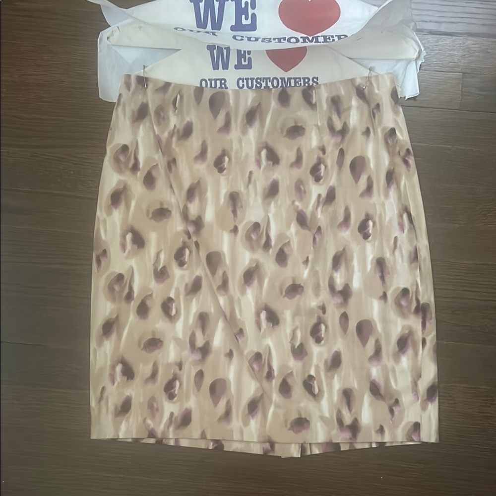Jones New York Animal Print Pencil Skirt